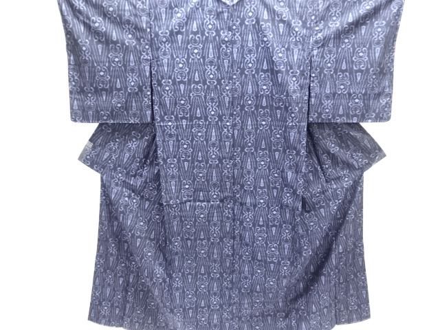 JAPANESE KIMONO / TSUMUGI / WOVEN SARASA